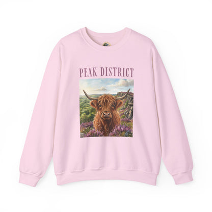 Peak District Highland Cow Sweatshirt