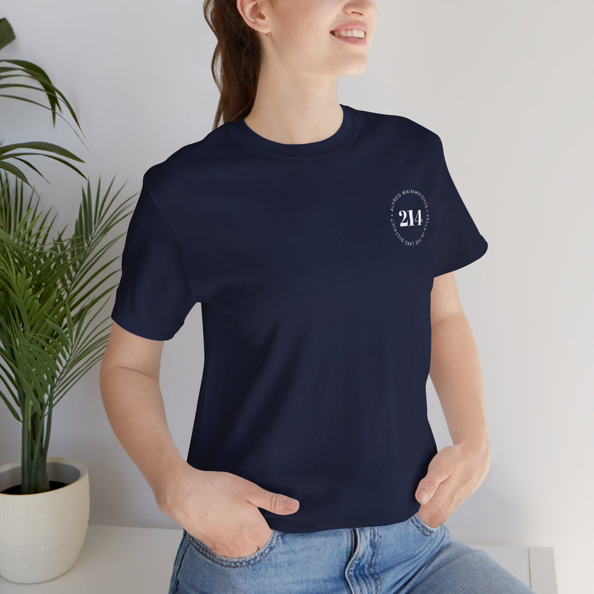 214 Wainwrights Minimalist Chest Logo T‑Shirt