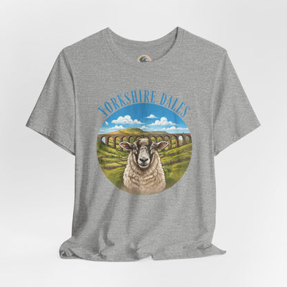 Yorkshire Dales Sheep T-Shirt — Scenic Countryside Tee
