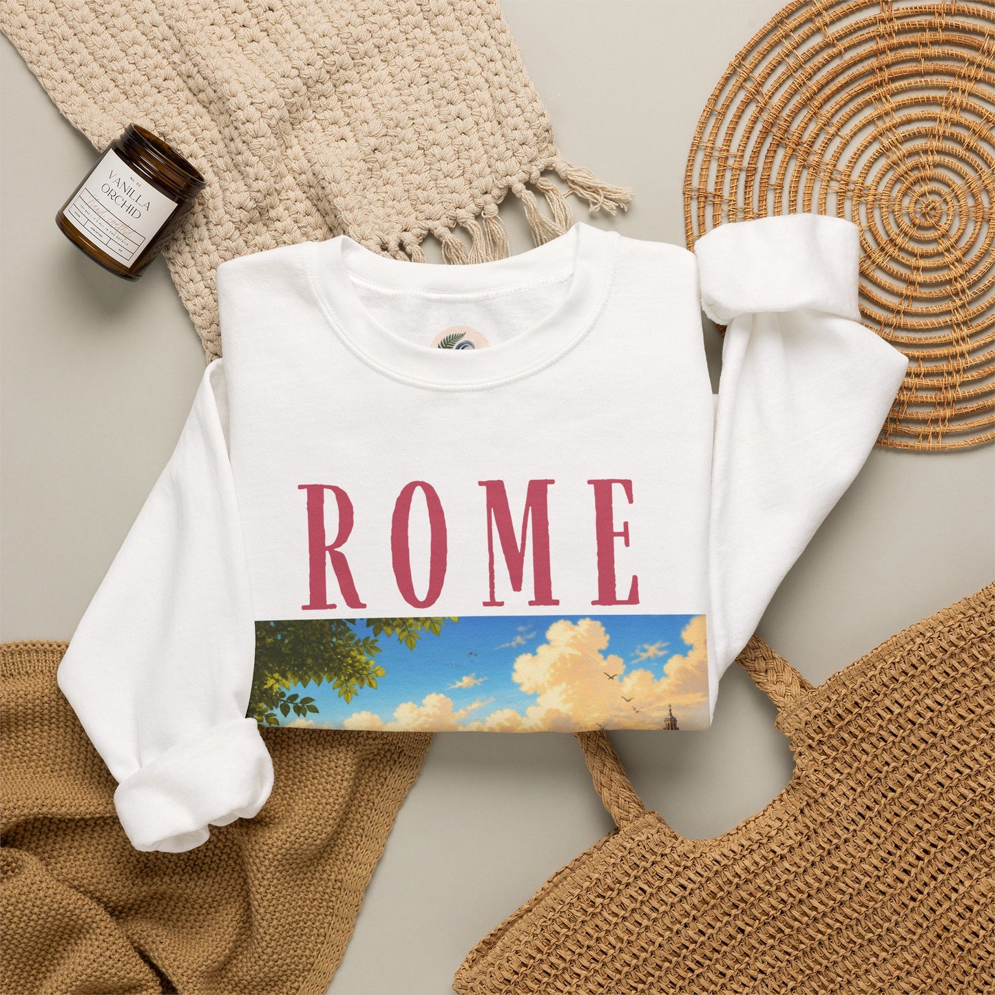 Rome Vintage Scenic Sweatshirt