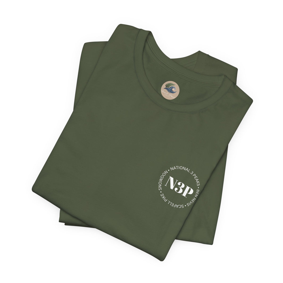 N3P National 3 Peaks - Logo Chest T-Shirt