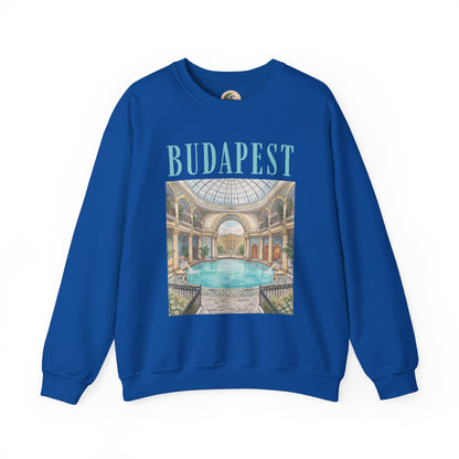 Budapest Thermal Bath Crewneck Sweatshirt