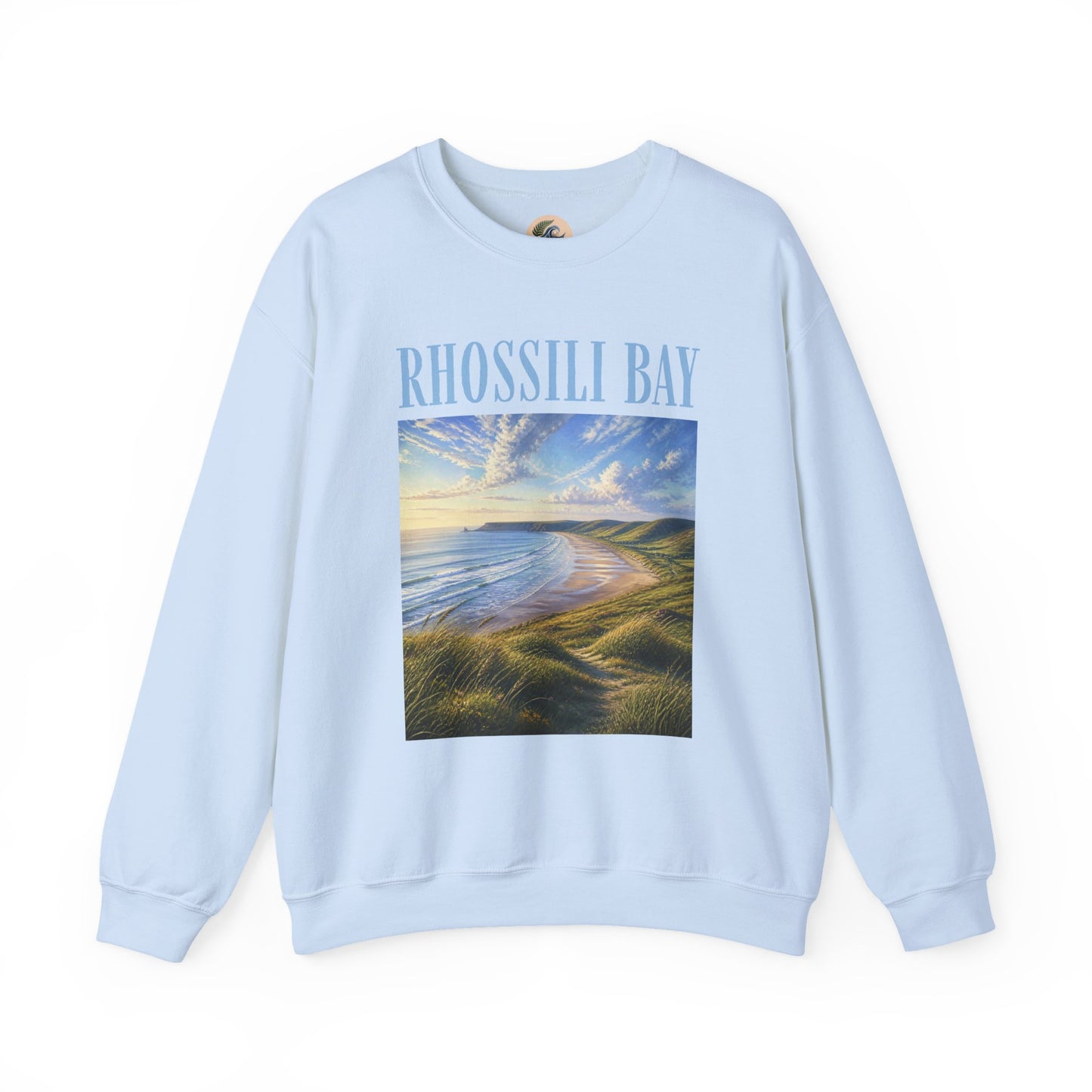 Rhossili Bay Scenic Crewneck Sweatshirt