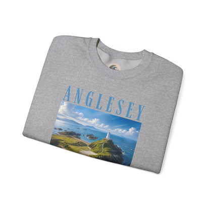 Anglesey Scenic Sweatshirt — Coastal Landscape Crewneck
