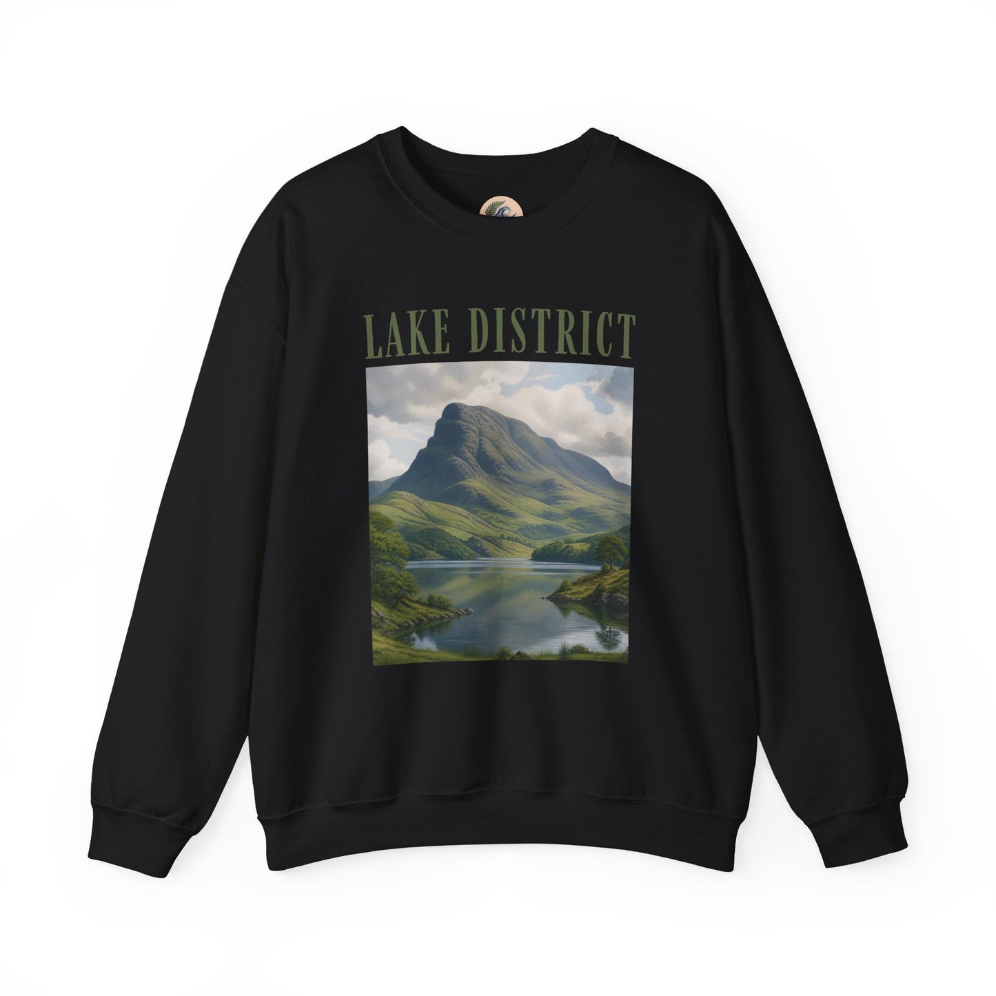 Lake District Scenic Sweatshirt — Vintage Landscape Crewneck