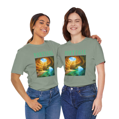 Portugal Benagil Cave Graphic Tee