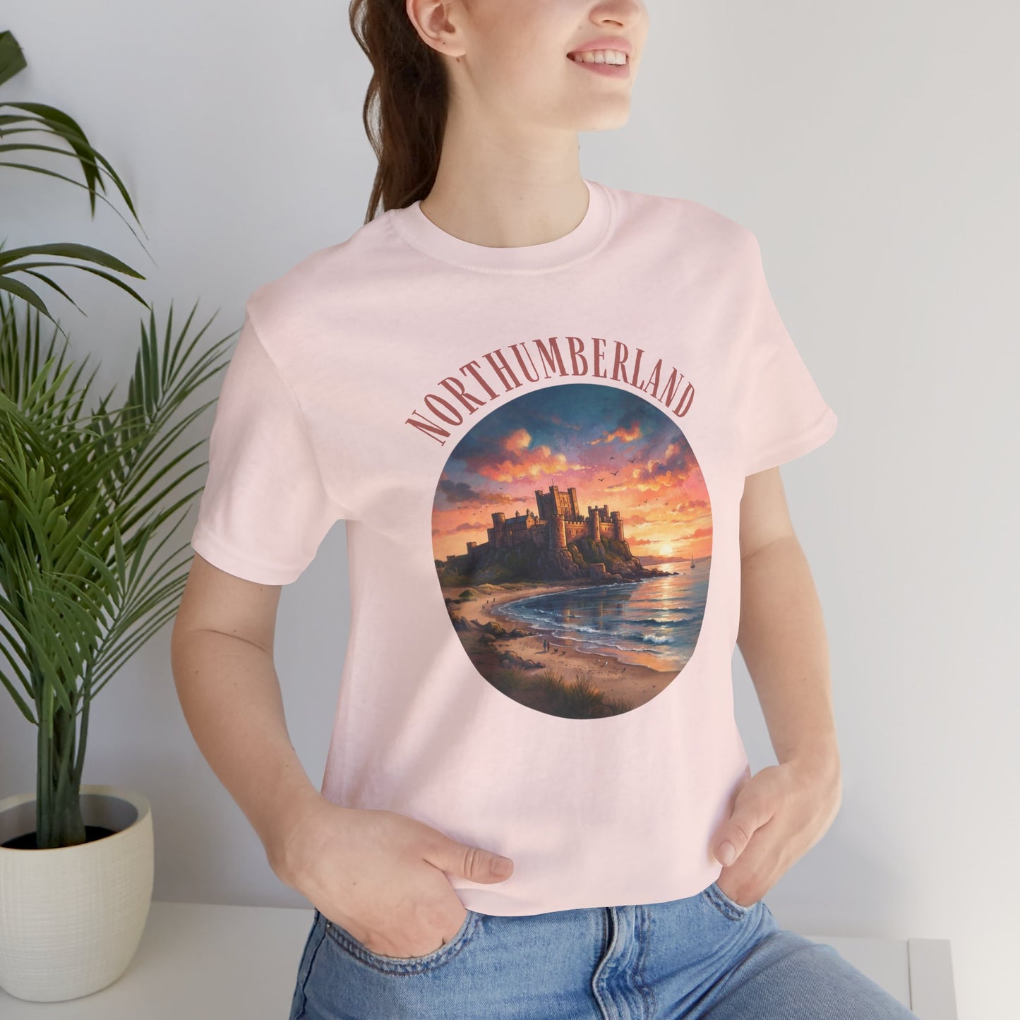 Northumberland Castle Sunset T‑Shirt