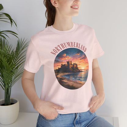 Northumberland Castle Sunset T‑Shirt