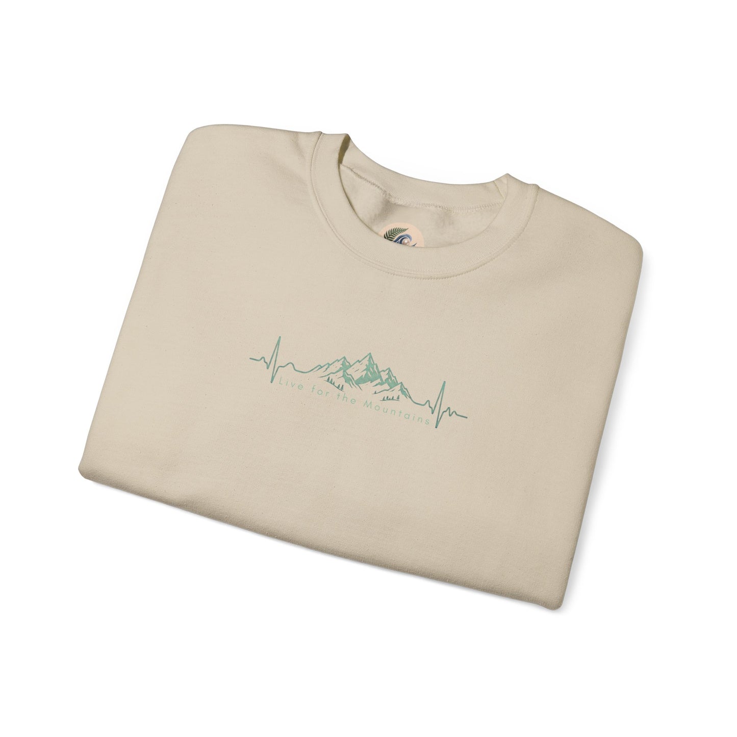 Mountain Heartbeat Crewneck Sweatshirt