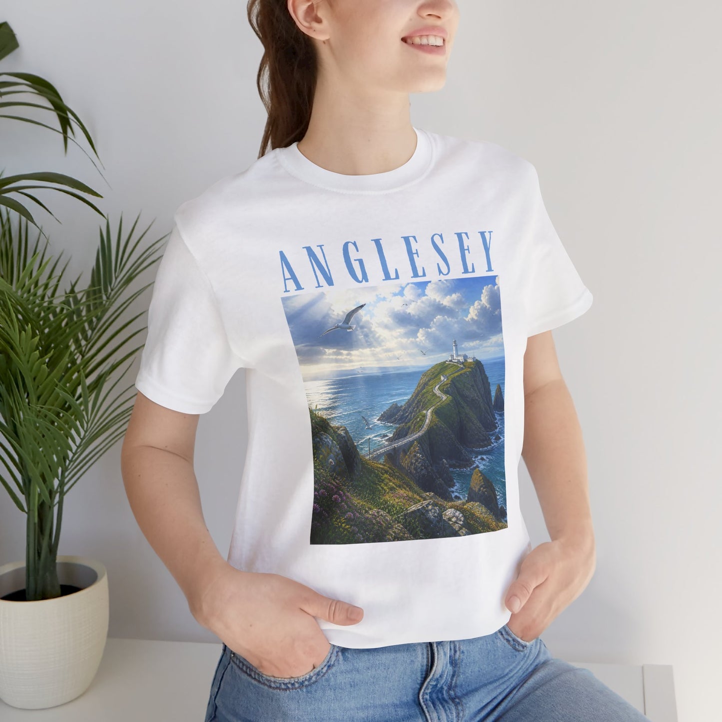 Anglesey Coastal T‑Shirt — Scenic Wales Landscape Tee
