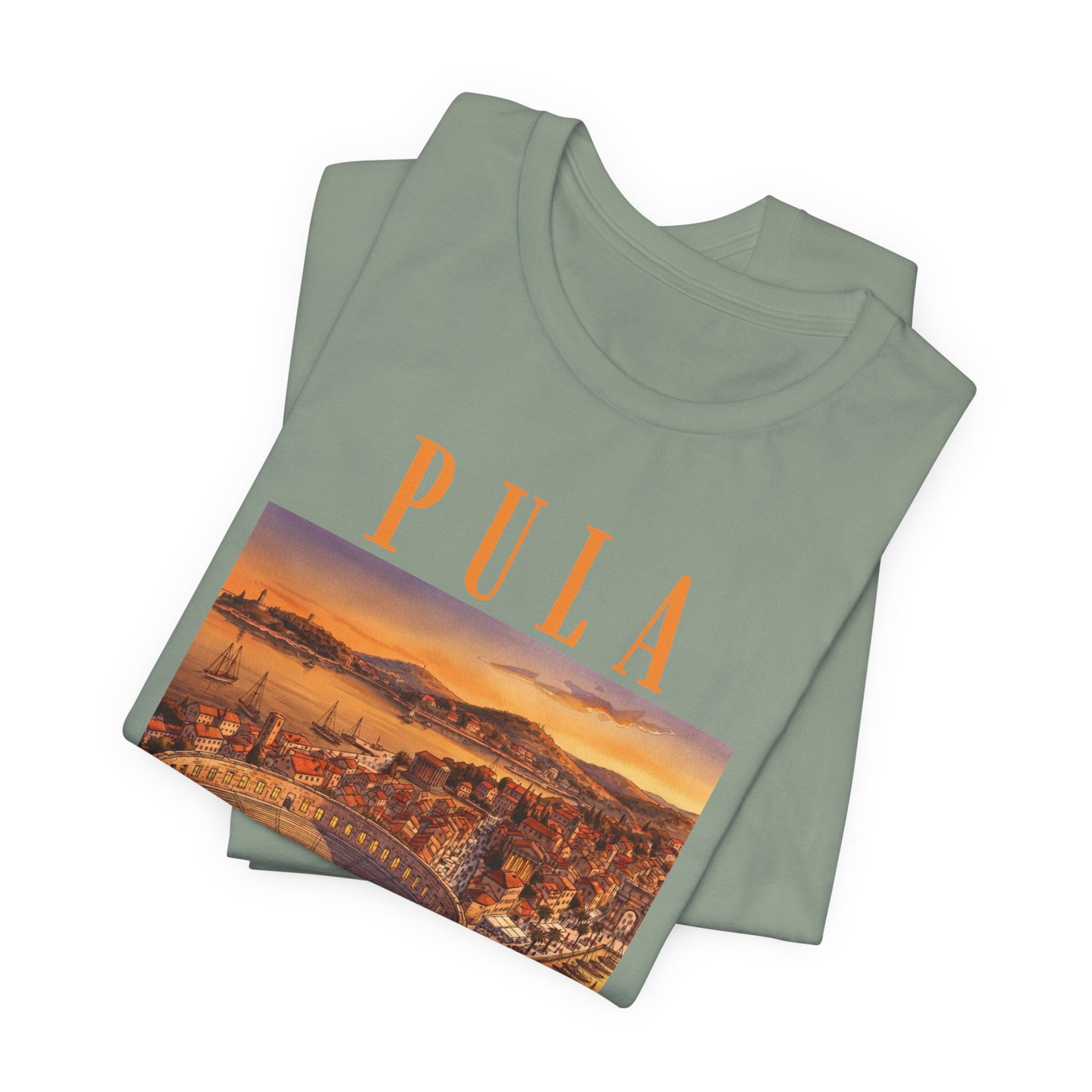 Pula Arena Sunset - Scenic Croatia Tee