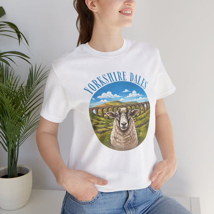 Yorkshire Dales Sheep T-Shirt — Scenic Countryside Tee