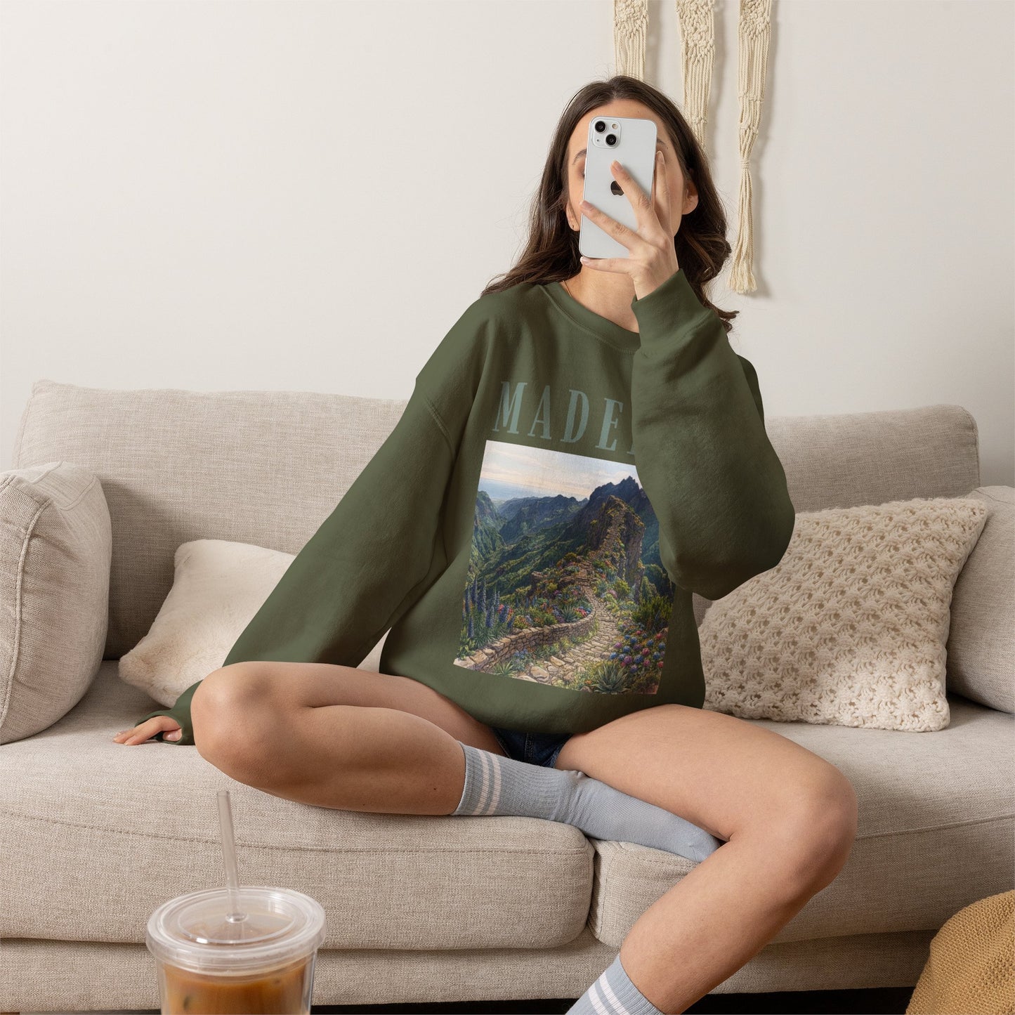 Madeira Mountain Trail Crewneck Sweatshirt
