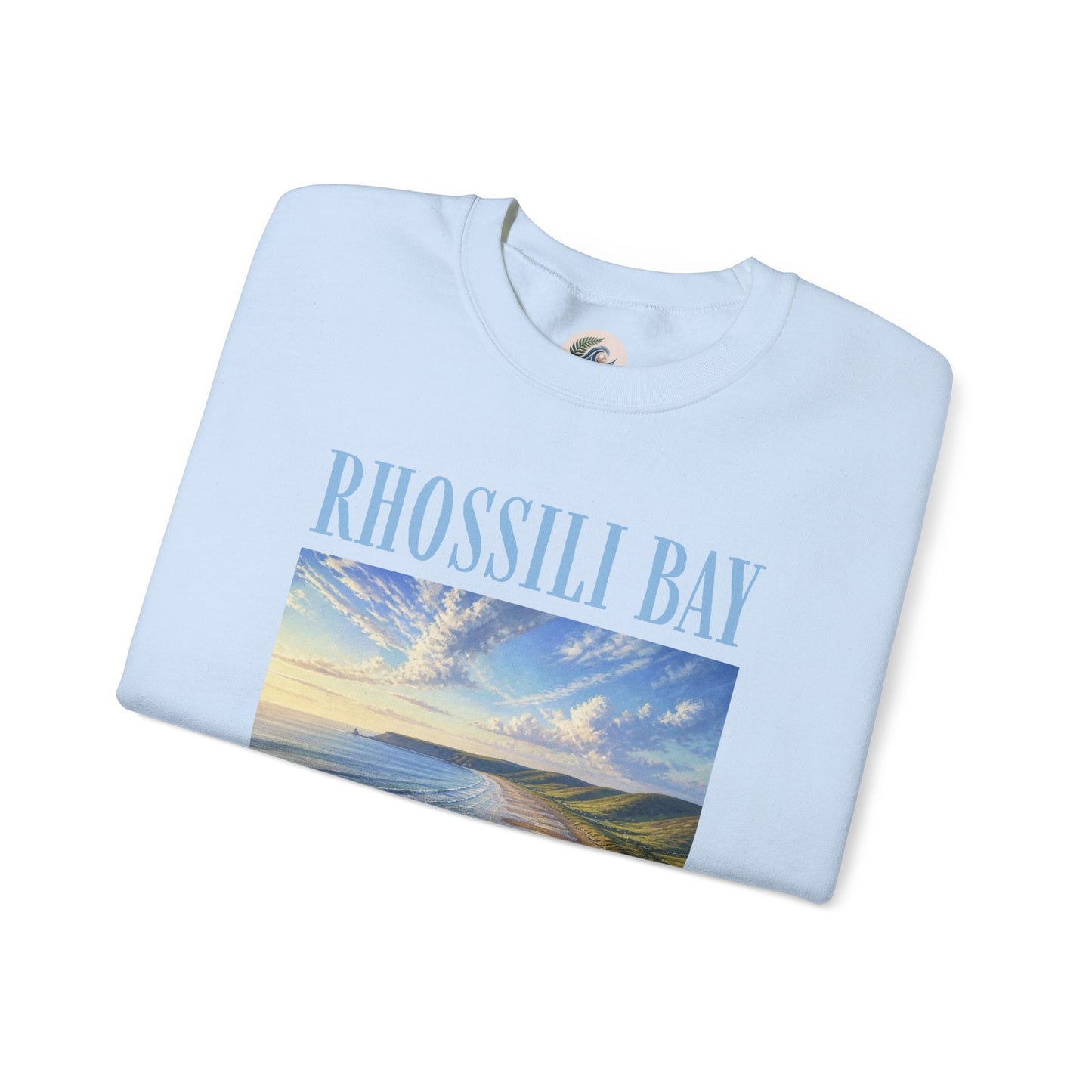 Rhossili Bay Scenic Crewneck Sweatshirt