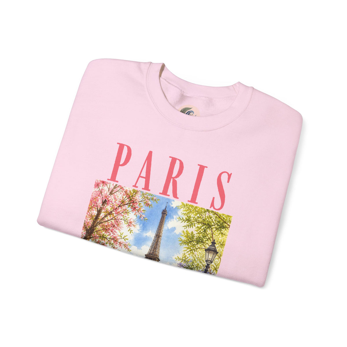 Paris Floral Eiffel Sweatshirt