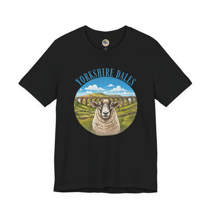 Yorkshire Dales Sheep T-Shirt — Scenic Countryside Tee