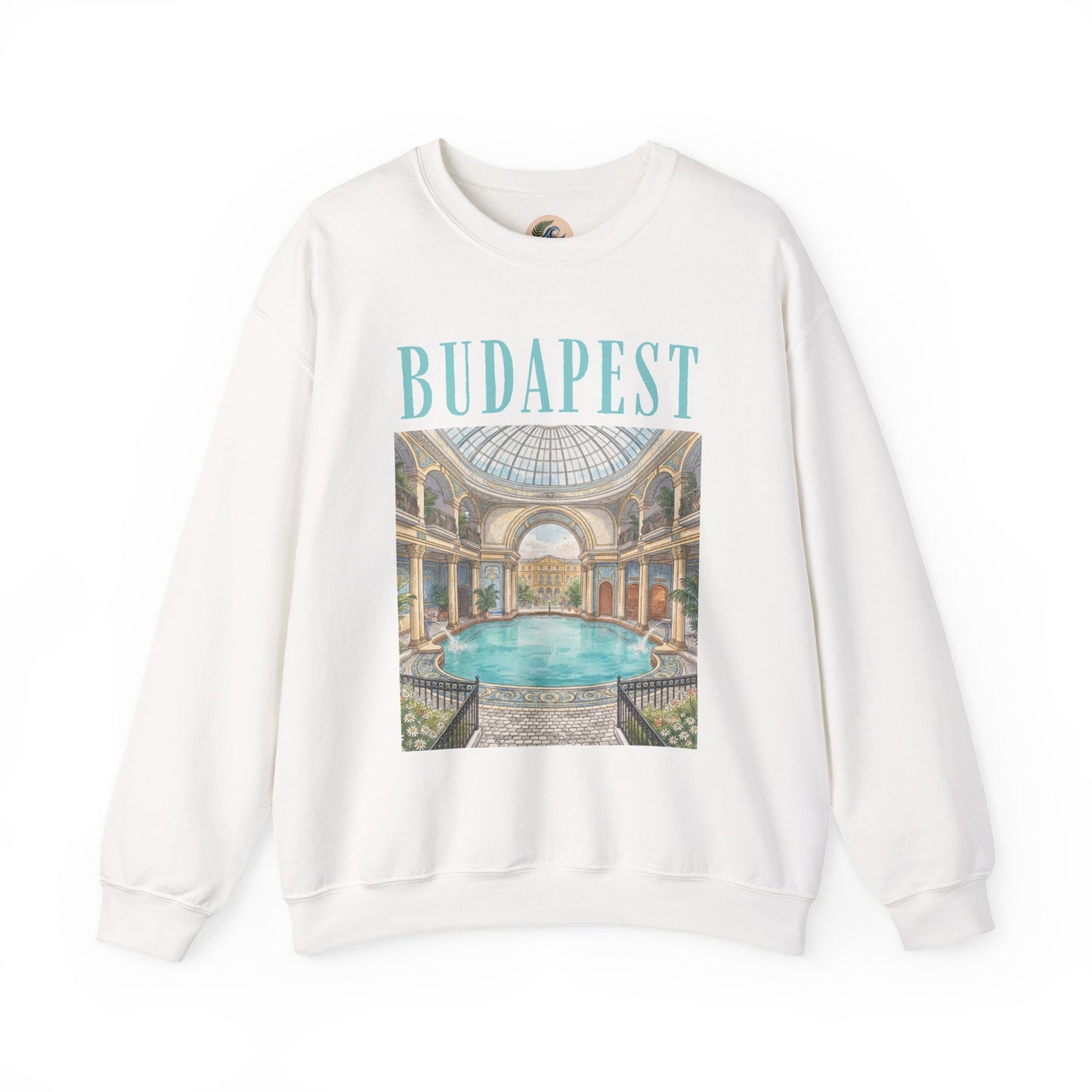 Budapest Thermal Bath Crewneck Sweatshirt