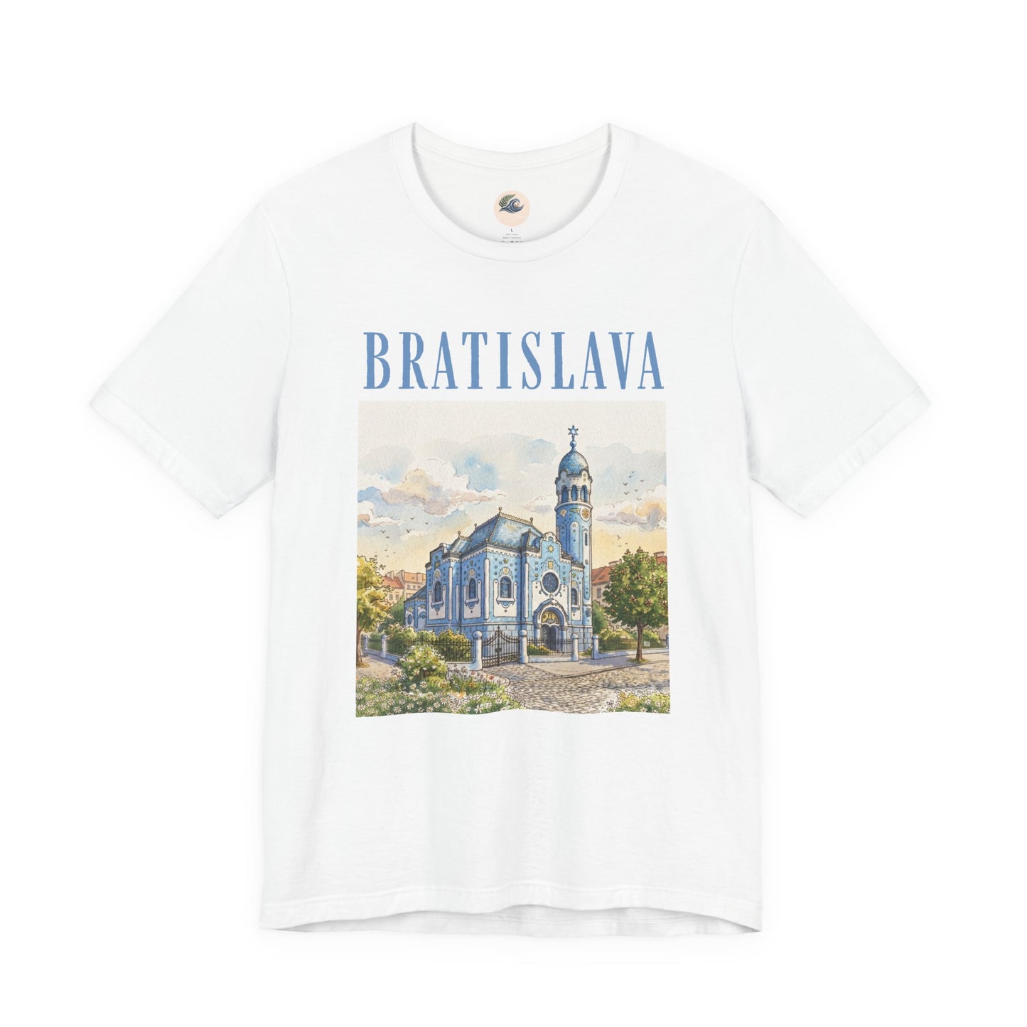 Bratislava Watercolor Church T-Shirt