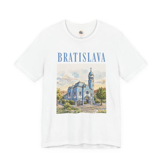 Bratislava Watercolor Church T-Shirt