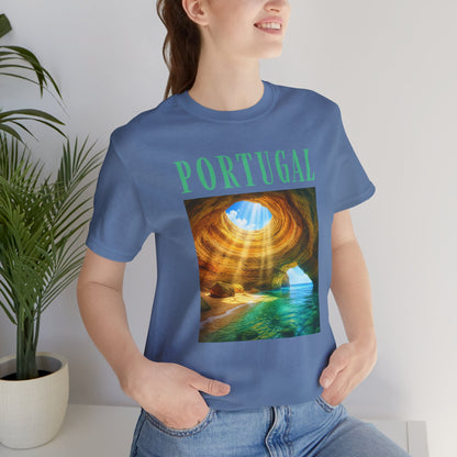 Portugal Benagil Cave Graphic Tee