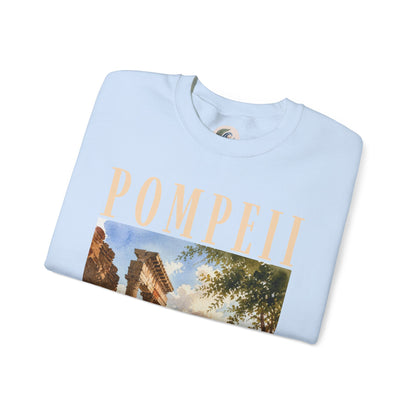 Pompeii Ruins Vintage Crewneck Sweatshirt