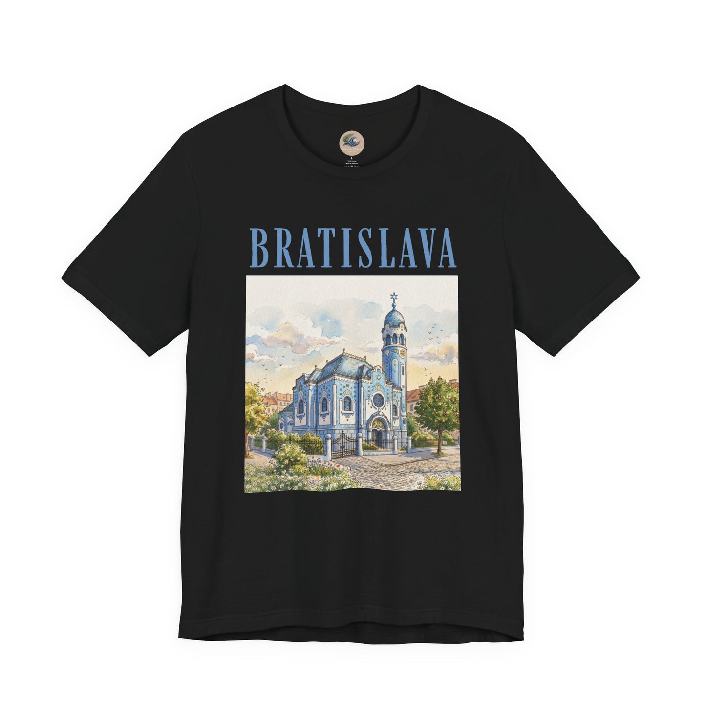 Bratislava Watercolor Church T-Shirt