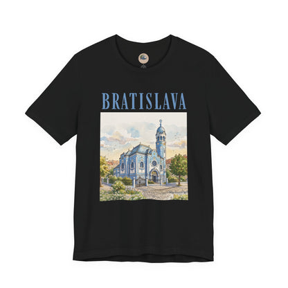 Bratislava Watercolor Church T-Shirt