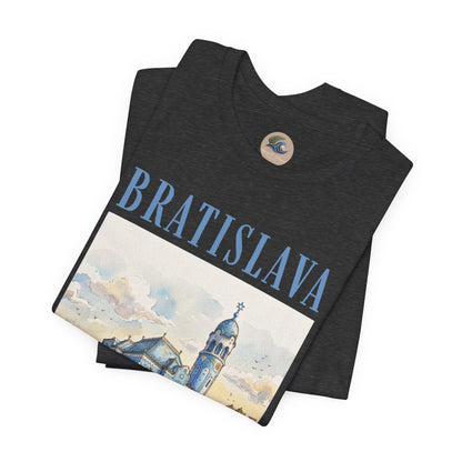 Bratislava Watercolor Church T-Shirt