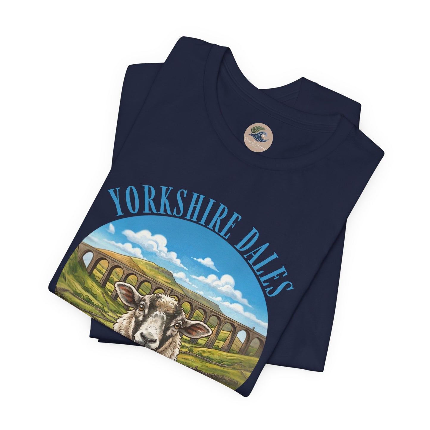 Yorkshire Dales Sheep T-Shirt — Scenic Countryside Tee
