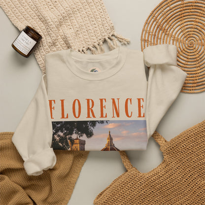 Florence Duomo Crewneck Sweatshirt – Vintage Travel Graphic