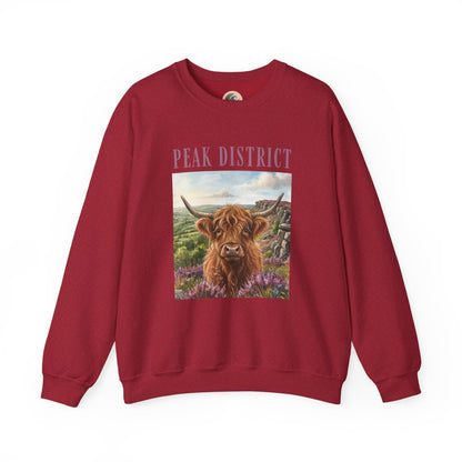 Peak District Highland Cow Sweatshirt