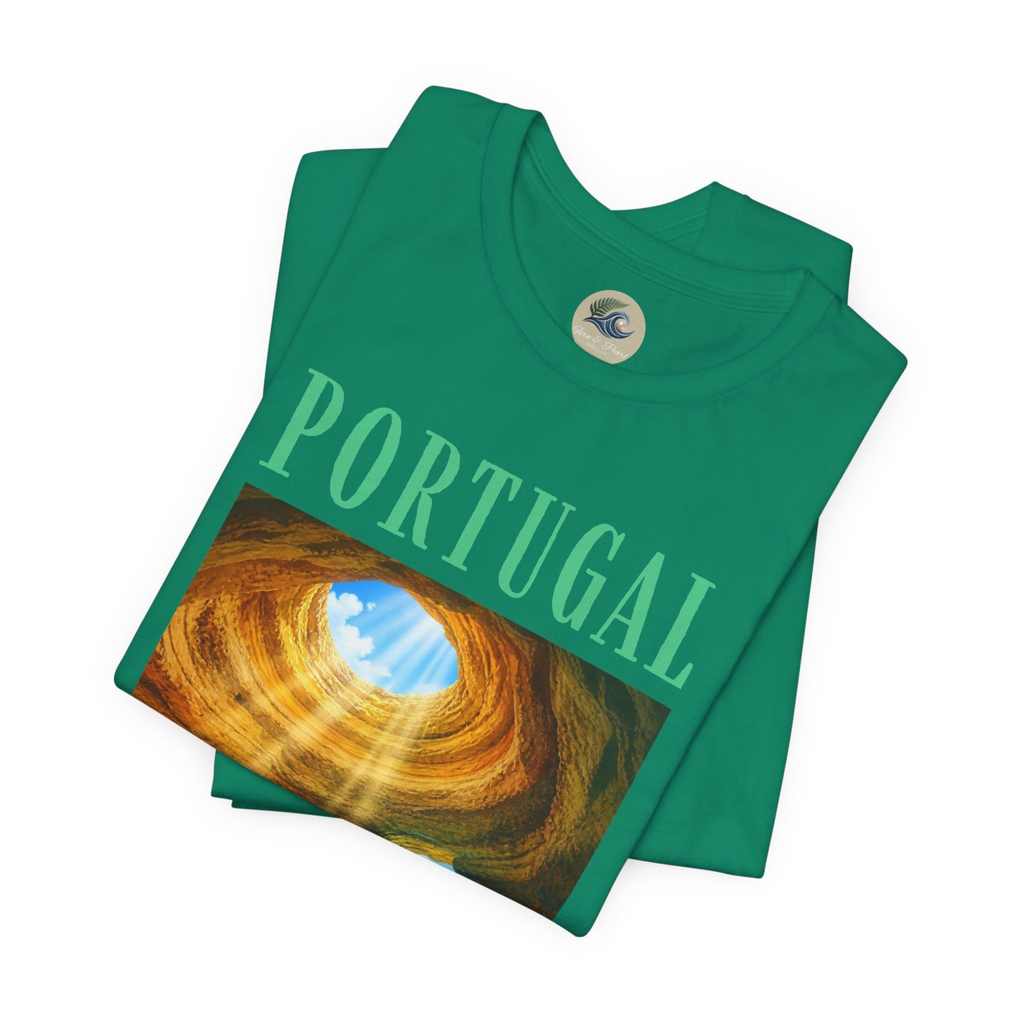 Portugal Benagil Cave Graphic Tee
