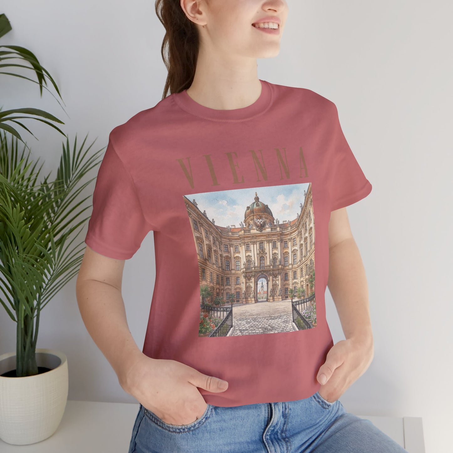 Vienna Photo Tee — Vintage Cityscape Travel T‑Shirt