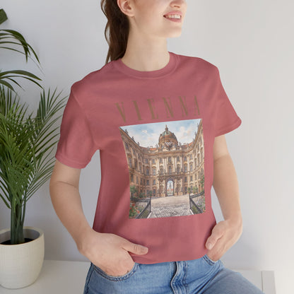 Vienna Photo Tee — Vintage Cityscape Travel T‑Shirt
