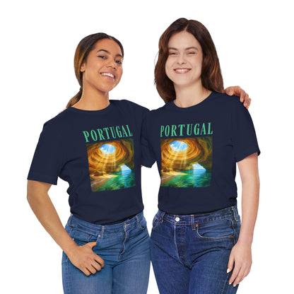 Portugal Benagil Cave Graphic Tee