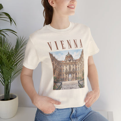 Vienna Photo Tee — Vintage Cityscape Travel T‑Shirt