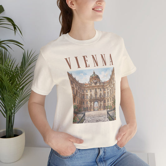 Vienna Photo Tee — Vintage Cityscape Travel T‑Shirt
