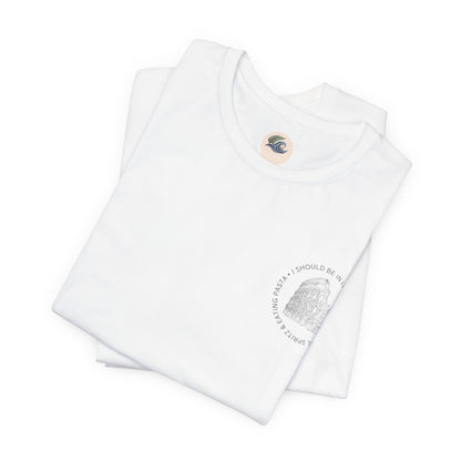 Aperol & Pasta Italy Tee — Minimalist Vintage Liberty Graphic T-Shirt