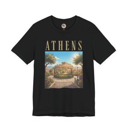 Athens Scenic Tee — Vintage Acropolis Travel T‑Shirt