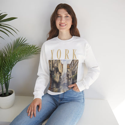 York Vintage Street Crewneck Sweatshirt