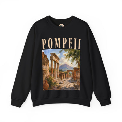 Pompeii Ruins Vintage Crewneck Sweatshirt