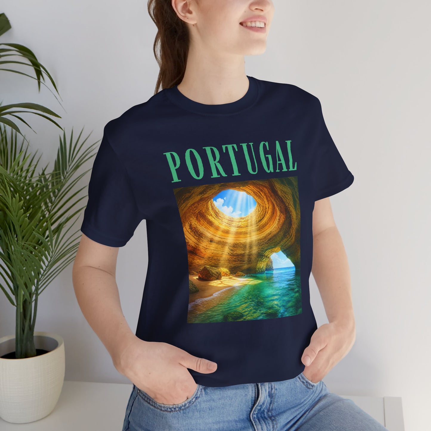Portugal Benagil Cave Graphic Tee