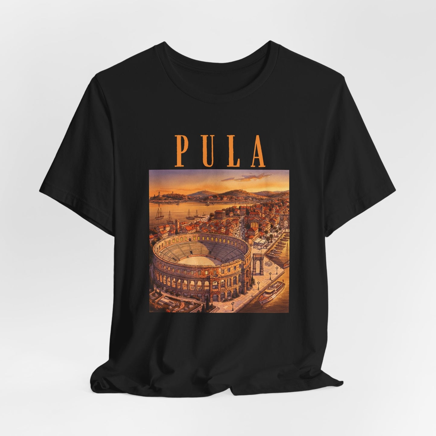 Pula Arena Sunset - Scenic Croatia Tee