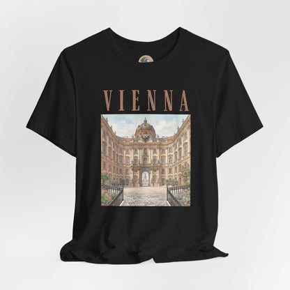Vienna Photo Tee — Vintage Cityscape Travel T‑Shirt