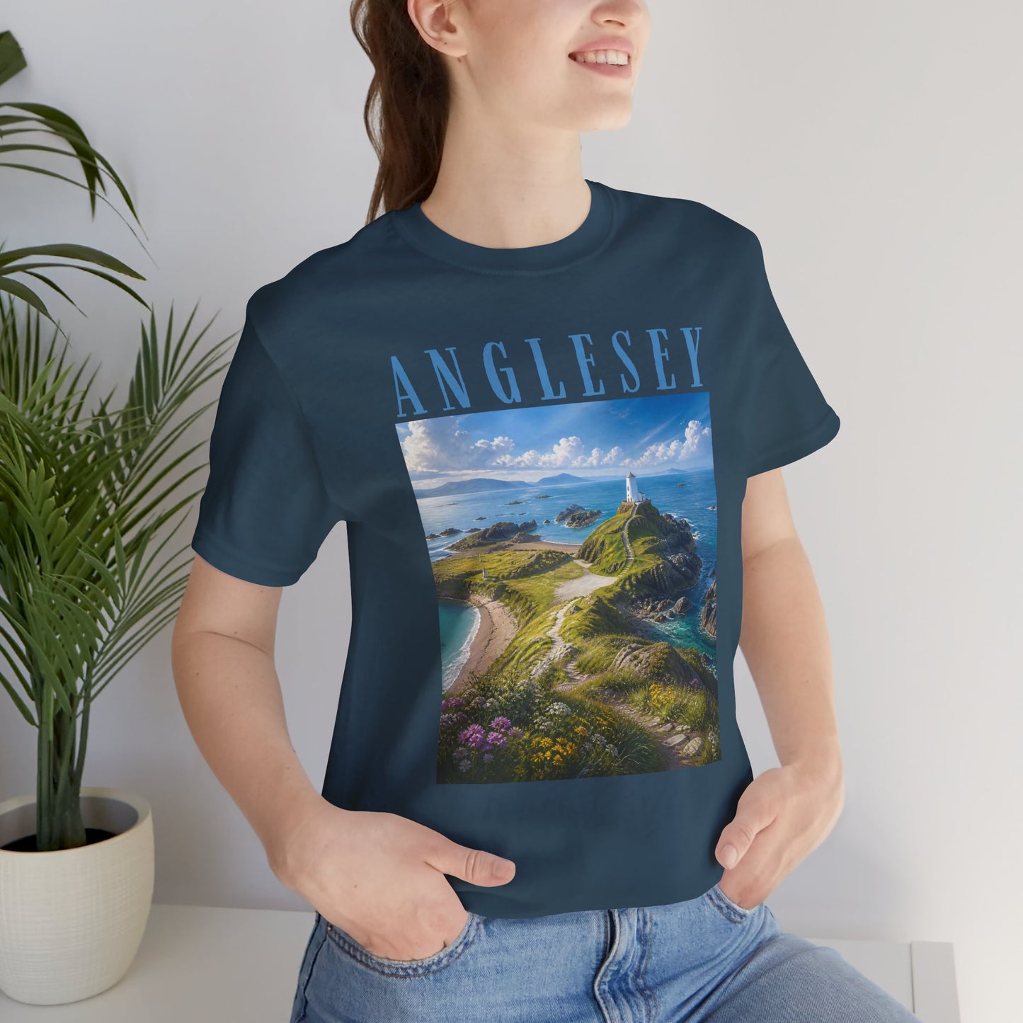 Anglesey Scenic T‑Shirt — Coastal Landscape Tee