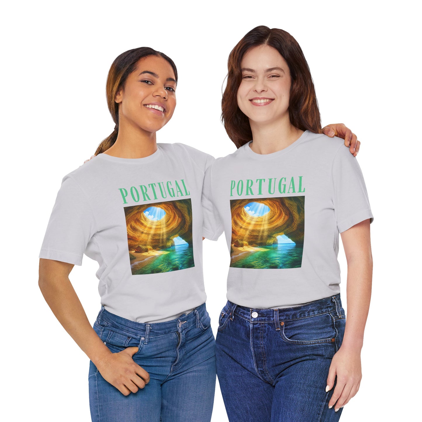 Portugal Benagil Cave Graphic Tee