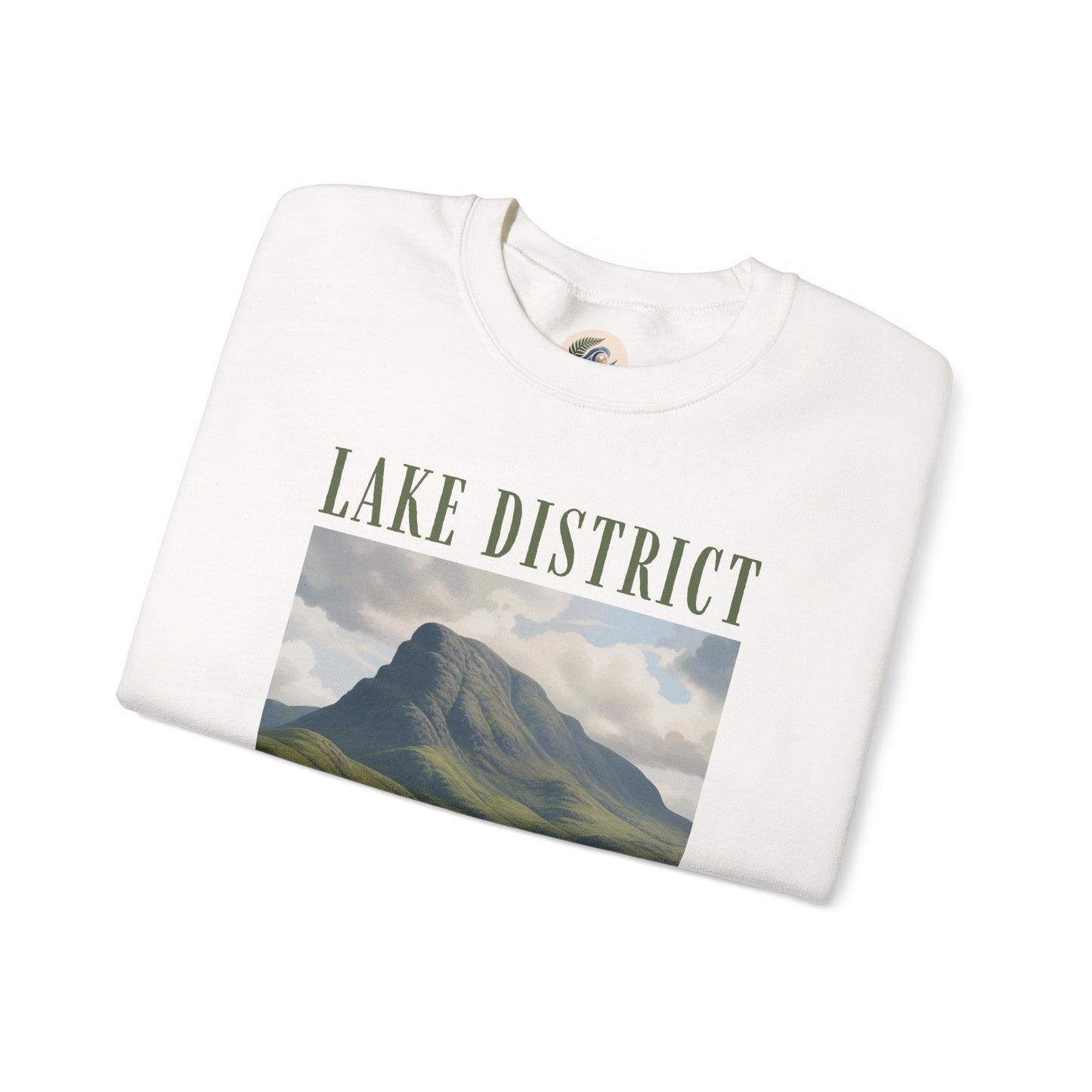 Lake District Scenic Sweatshirt — Vintage Landscape Crewneck