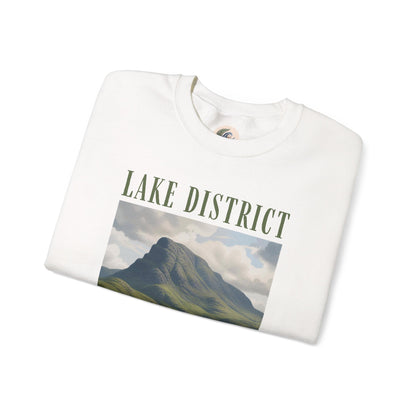Lake District Scenic Sweatshirt — Vintage Landscape Crewneck