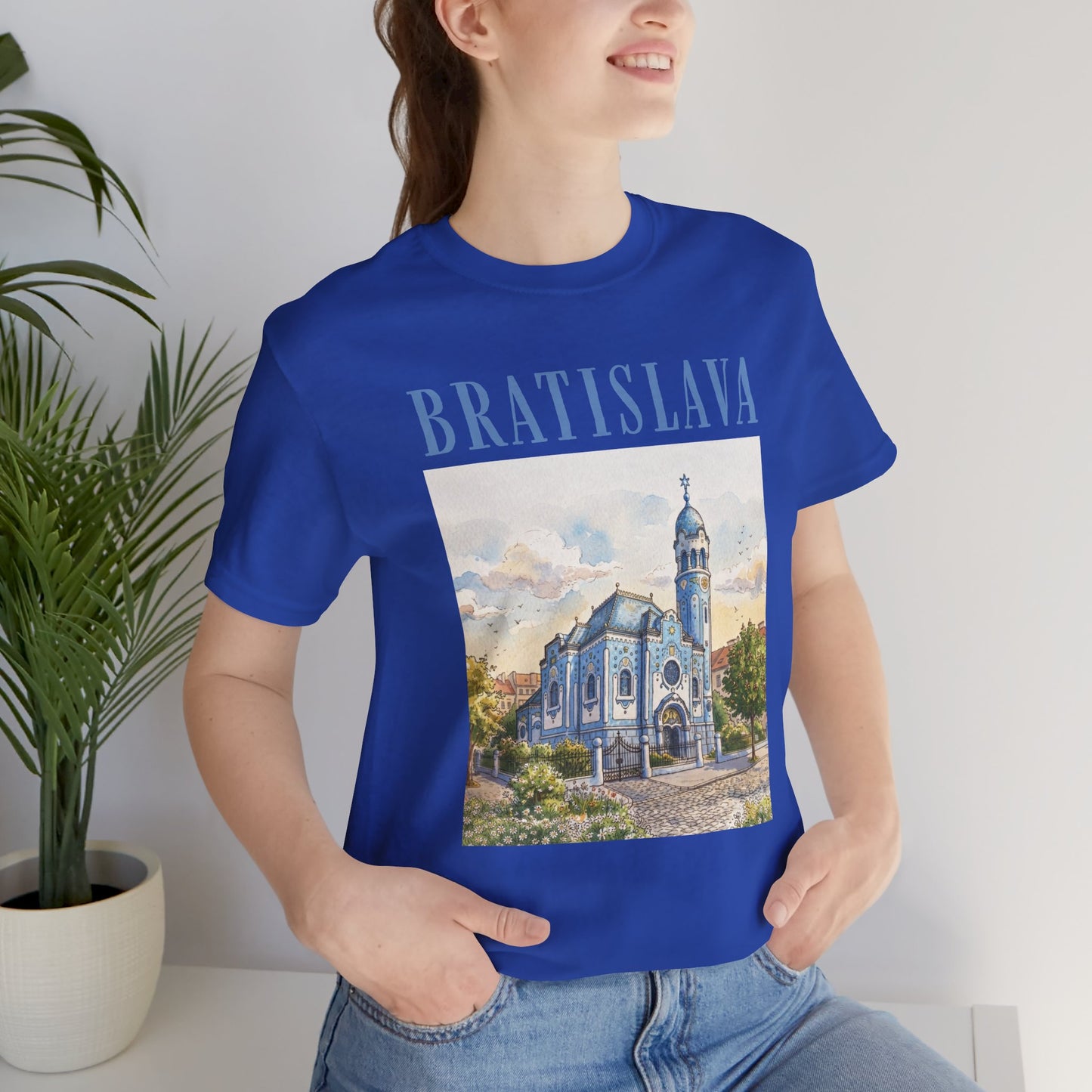 Bratislava Watercolor Church T-Shirt