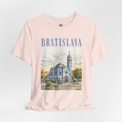 Bratislava Watercolor Church T-Shirt